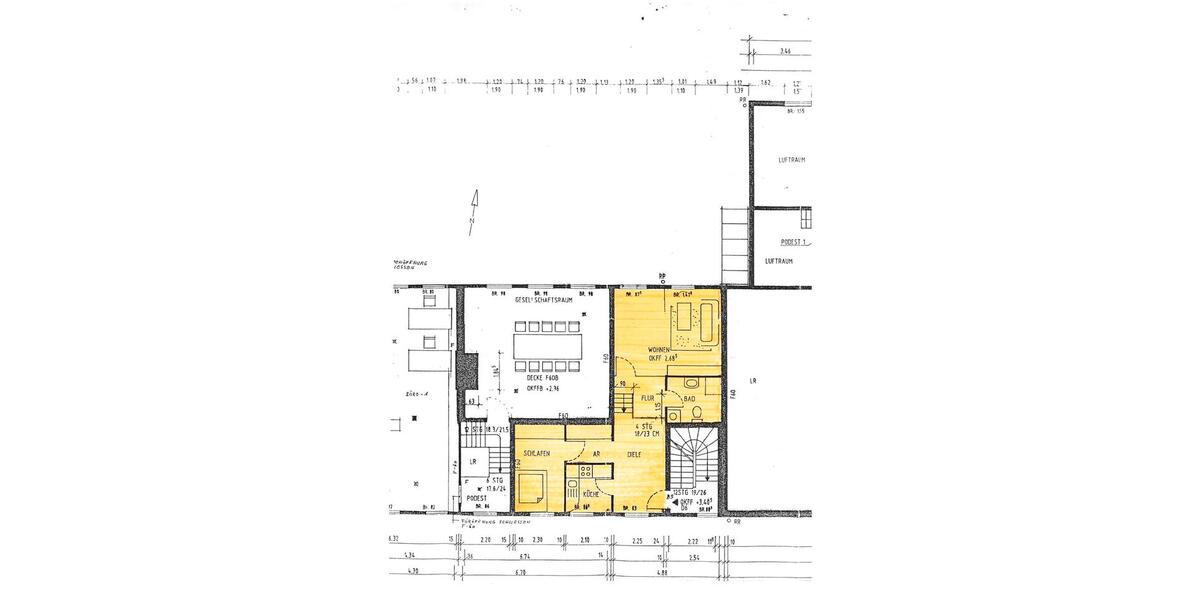 Etagenwohnung Ahlen - 2 Zimmer, 61 m&sup2;, 550&euro; | Angebot:26382942