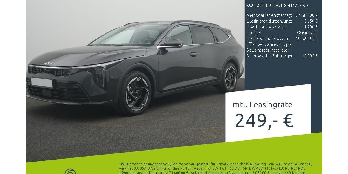 Kia K4 1.500 km 34.480 &euro; Münster - Amelsbüren 48163