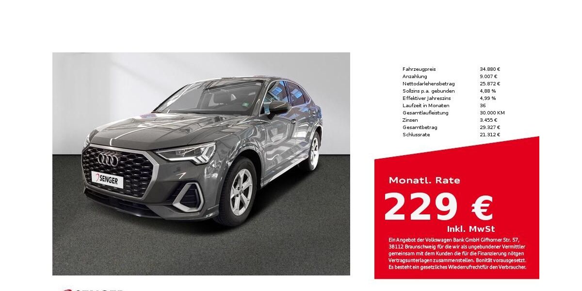 Audi Q3 40.357 km 34.880 &euro; Münster 48153