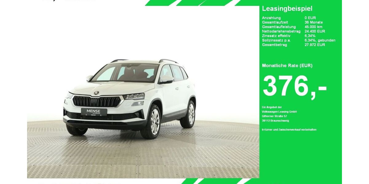 Skoda Karoq 97.338 km 23.900 &euro; Oelde (Stromberg) 59302