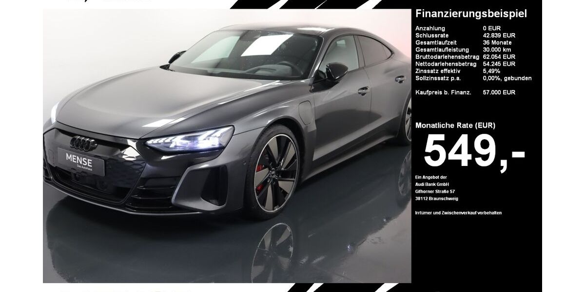 Audi RS e-tron GT 95.873 km 54.245 &euro; Oelde (Stromberg) 59302