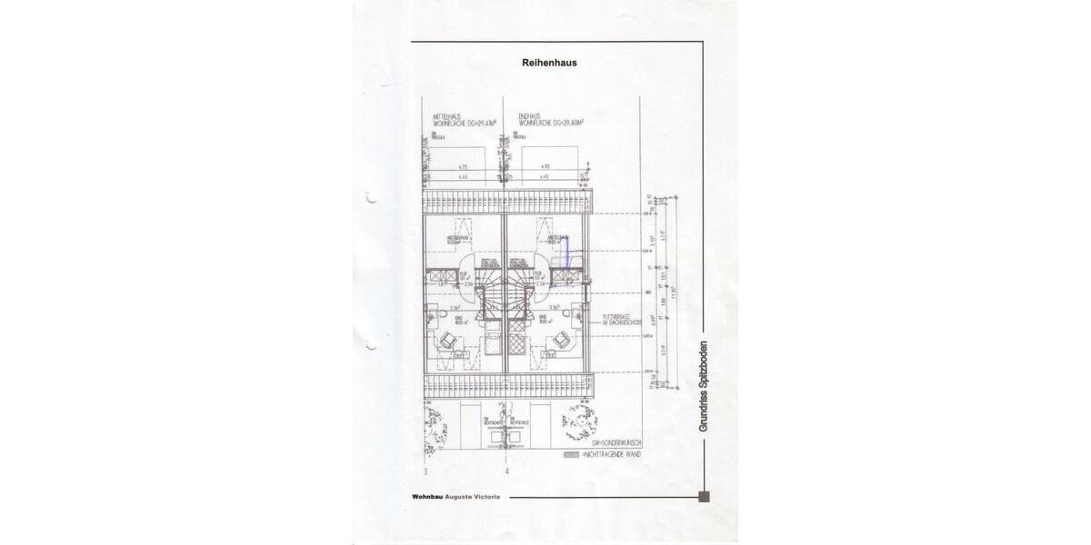 Reihenhaus Münster Münster-Ost - 5 Zimmer, 115 m&sup2;, 720.000&euro; | Angebot:26930045