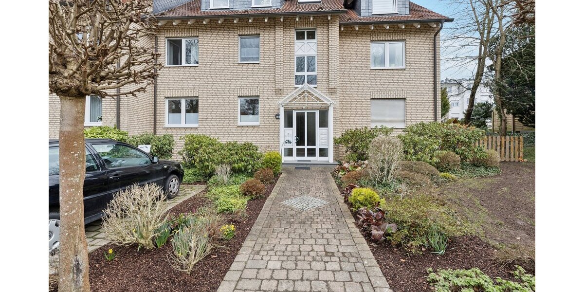 RESERVIERT - Sofort frei: Gepflegte 2-Zimmer-Erdgeschosswohnung mit großem Balkon & Tiefgaragenstellplatz - Erdgeschoßwohnung Bad Sassendorf | Angebot:25851708