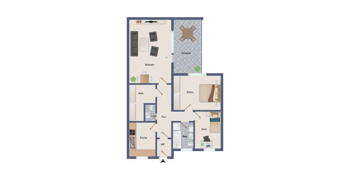 Einfamilienhaus Münster Wolbeck - 3 Zimmer, 320.000&euro; | Angebot:25669140