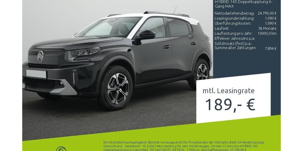 Citroen C3 Aircross 6.818 km 24.790 &euro; Münster - Amelsbüren 48163