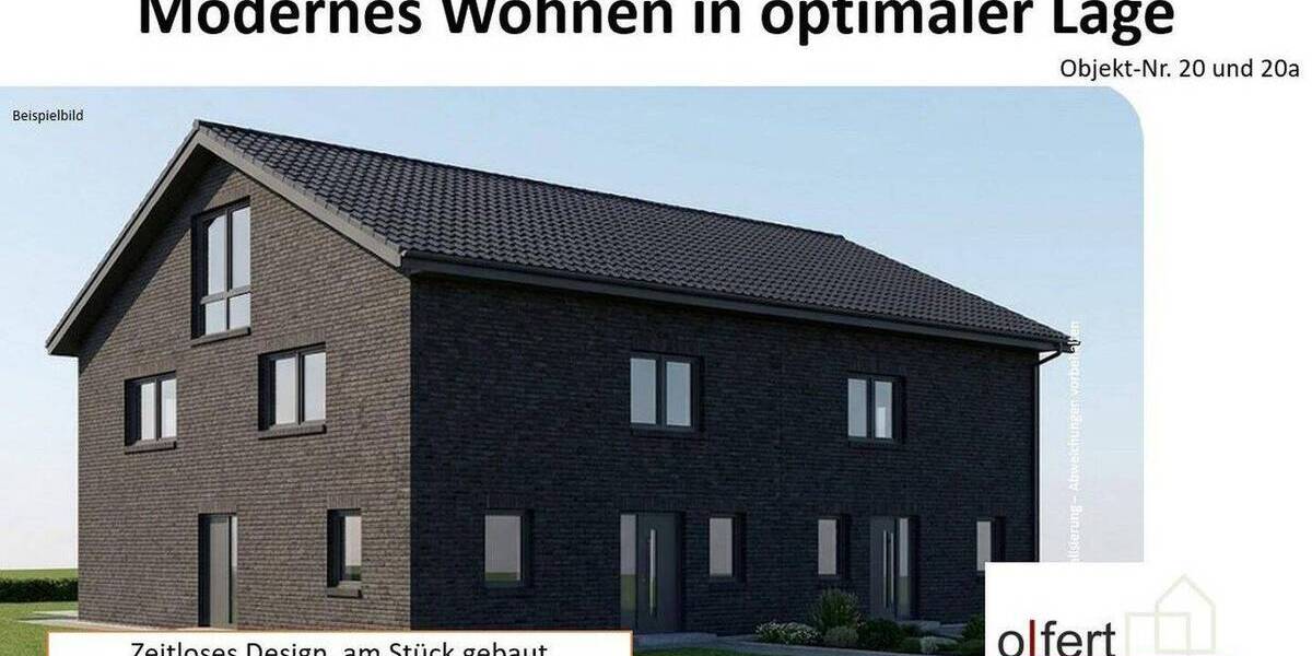 Doppelhaushälfte Oelde - 4 Zimmer, 147 m&sup2;, 497.000&euro; | Angebot:26803464