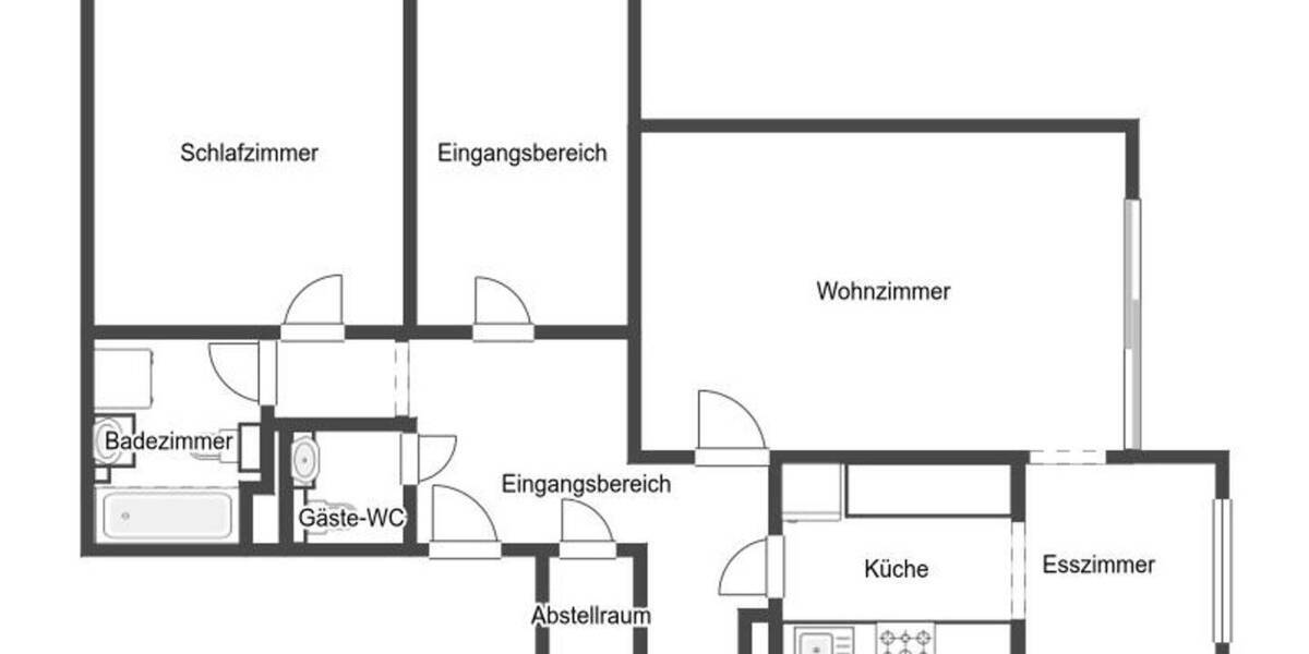 Etagenwohnung Kamen Kamen-Mitte - 3 Zimmer, 82 m&sup2;, 180.000&euro; | Angebot:26727362