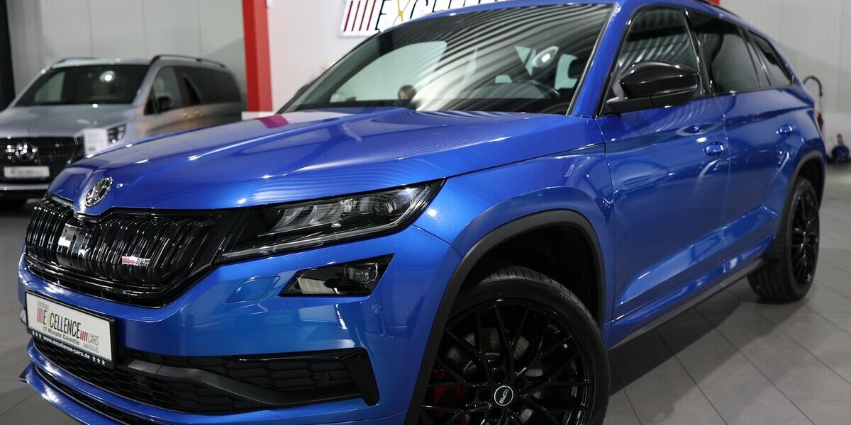 Skoda Kodiaq 2.0 TDI DSG 4x4 RS-SPORTPAKET BLUE+BLACK 145.000 km 26.444 &euro; Hamm 59077