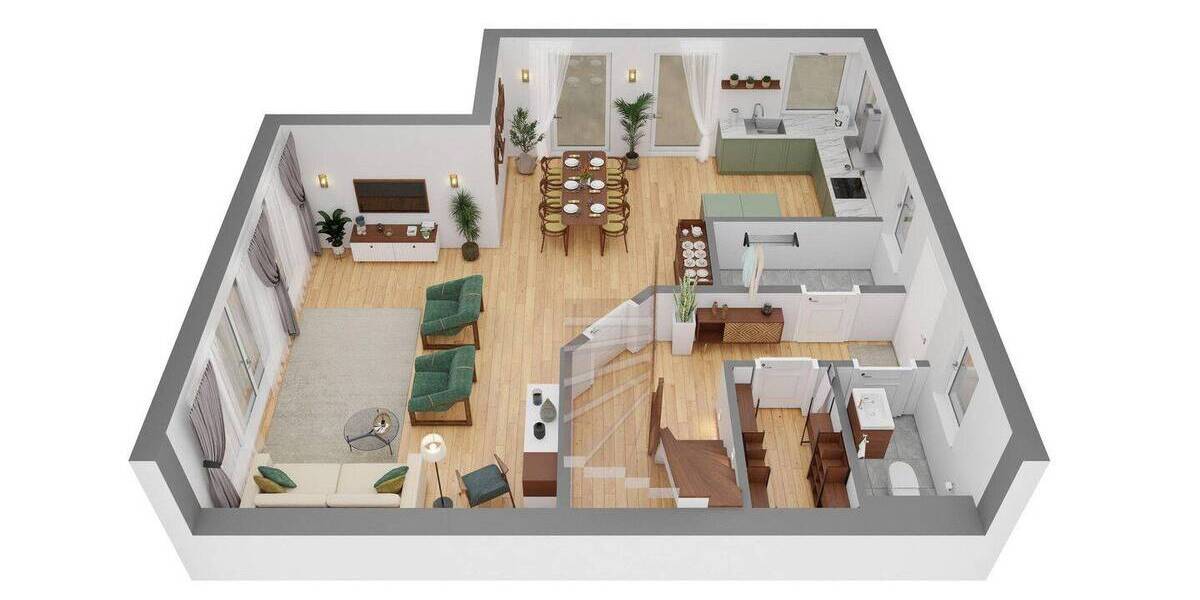 Reihenendhaus Selm - 4 Zimmer, 137 m&sup2;, 522.195&euro; | Angebot:25944664