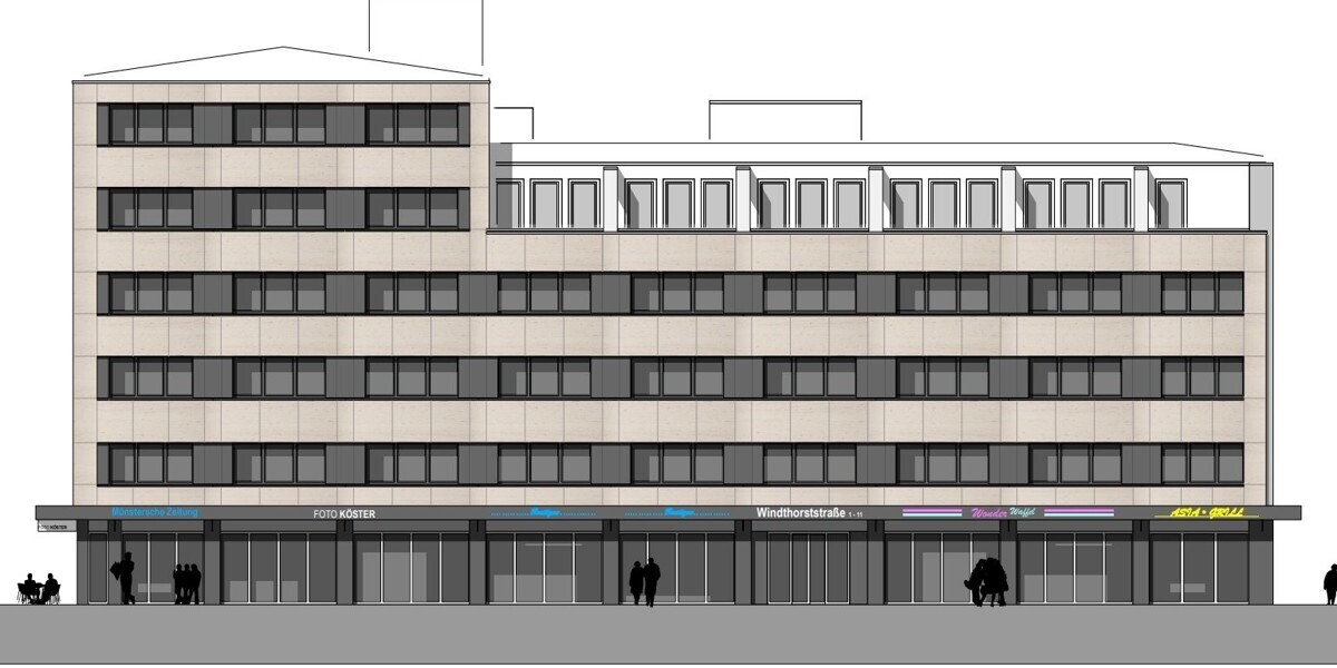 (PROVISIONSFREI) Moderne BüroPraxisflächen direkt gegenüber dem neuen Hauptbahnhof von Münster! - Gewerbeobjekt Münster | Angebot:21395196