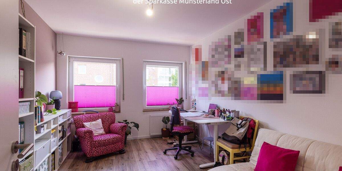 Etagenwohnung Münster Hiltrup - 3 Zimmer, 99 m&sup2;, 375.000&euro; | Angebot:25705759