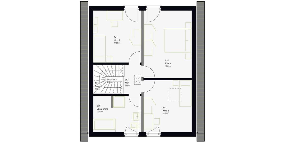 Einfamilienhaus Sassenberg - 4 Zimmer, 116 m&sup2;, 391.509&euro; | Angebot:26797448