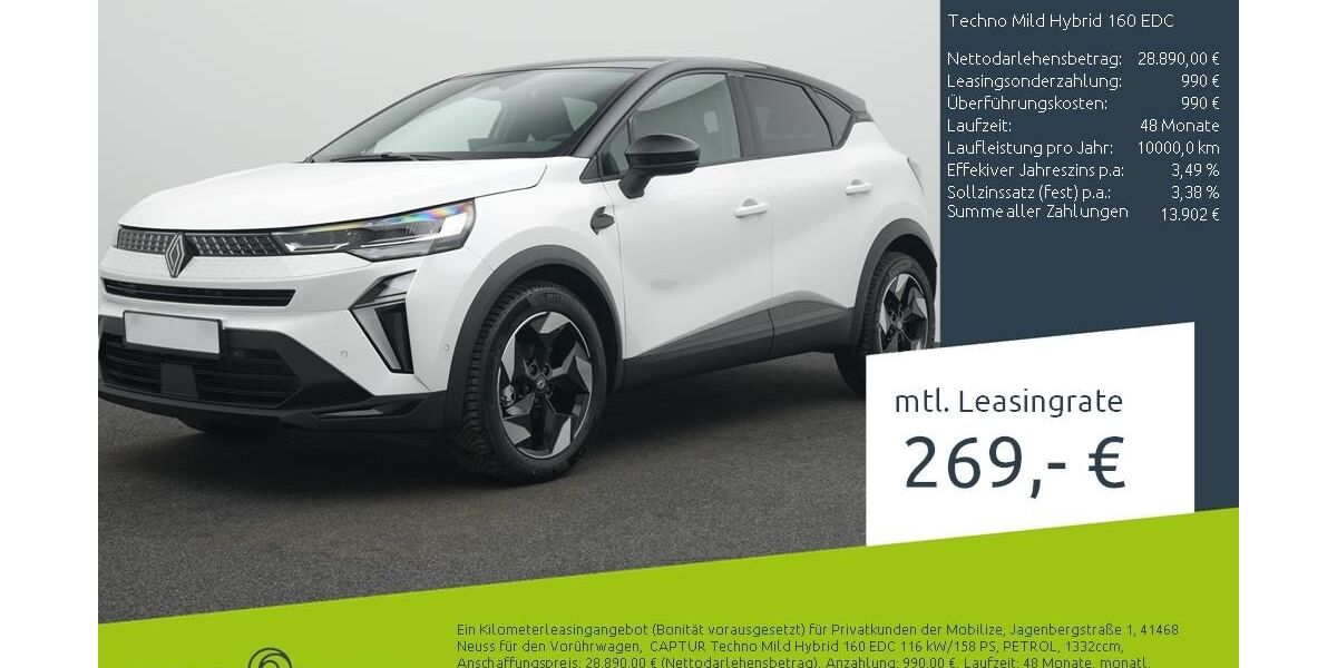 Renault Captur 3.293 km 23.430 &euro; Münster - Amelsbüren 48163