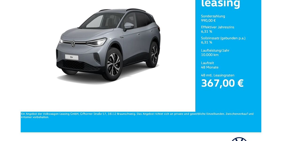 VW ID.4 22.481 km 30.780 &euro; Bergkamen 59192