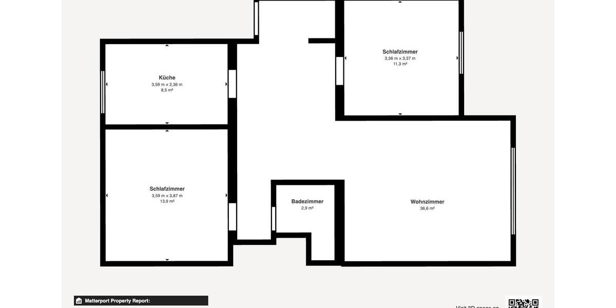 Etagenwohnung Hamm Herringen - 3 Zimmer, 76 m&sup2;, 760&euro; | Angebot:26439181
