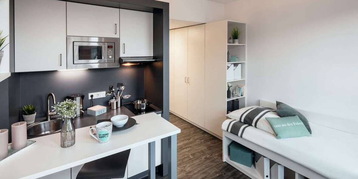 Etagenwohnung Münster Innenstadtring - 1 Zimmer, 20 m&sup2;, 768&euro; | Angebot:22266279