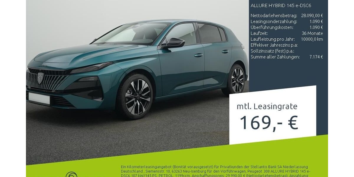 Peugeot 308 5.381 km 28.090 &euro; Münster - Amelsbüren 48163