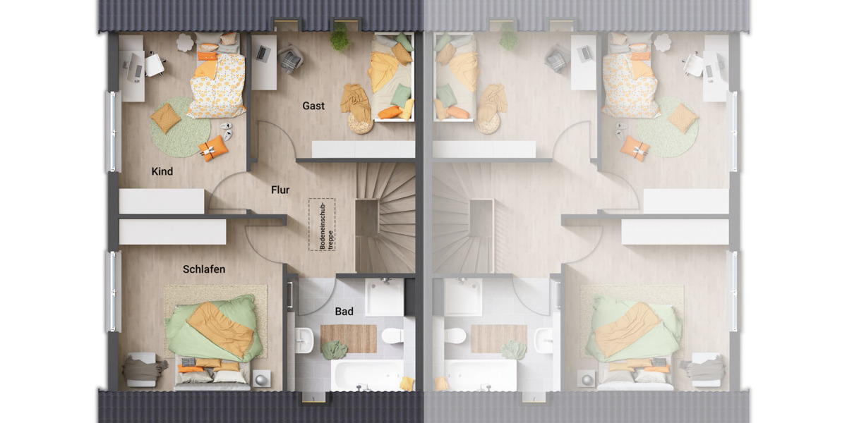 Doppelhaushälfte Oelde - 4 Zimmer, 116 m&sup2;, 268.250&euro; | Angebot:25681283