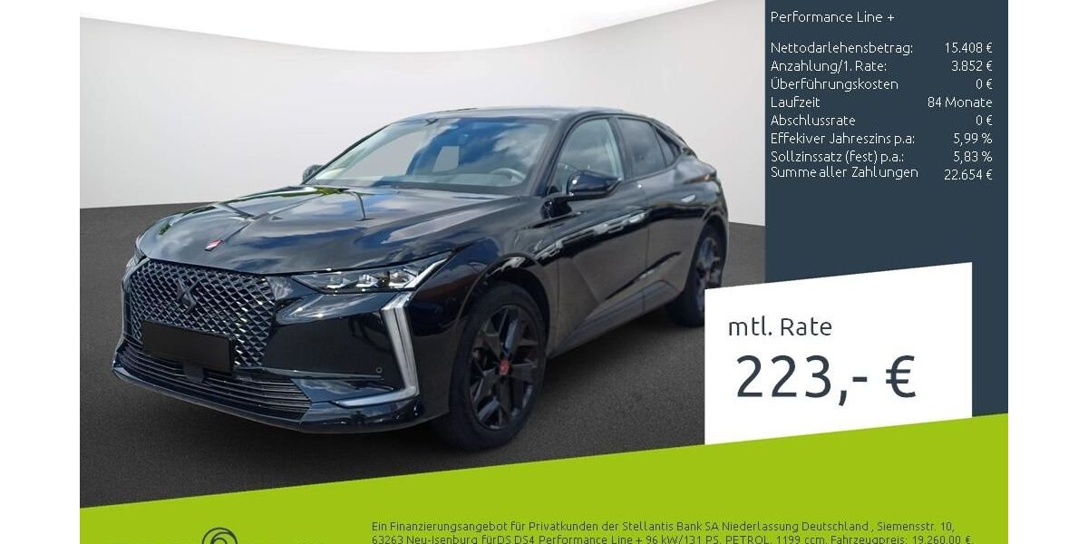 DS Automobiles DS4 35.429 km 19.179 &euro; Münster - Amelsbüren 48163