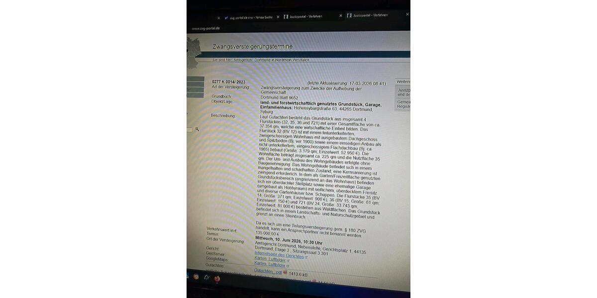 Einfamilienhaus Münster Münster-Südost - 5 Zimmer, 368 m&sup2;, 67.500&euro; | Angebot:25656463