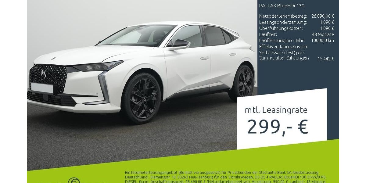 DS Automobiles DS4 5.033 km 26.890 &euro; Münster - Amelsbüren 48163