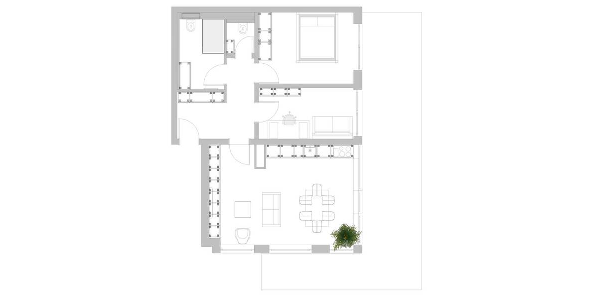 Terrassenwohnung Münster Mauritz - 3 Zimmer, 88 m&sup2;, 547.000&euro; | Angebot:25746936