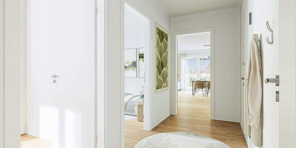 Etagenwohnung Münster Mauritz - 3 Zimmer, 85 m&sup2;, 624.000&euro; | Angebot:25736102