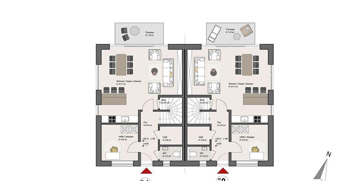 Einfamilienhaus Münster Erphoviertel - 5 Zimmer, 128 m&sup2;, 638.000&euro; | Angebot:25352139