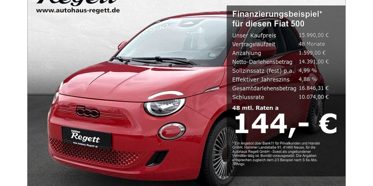 Fiat 500 19.363 km 15.990 &euro; Soest 59494