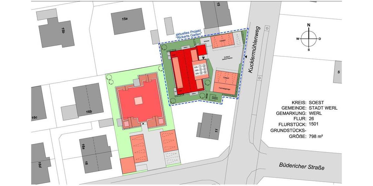 Etagenwohnung Werl - 3 Zimmer, 80 m&sup2;, 322.400&euro; | Angebot:25796529