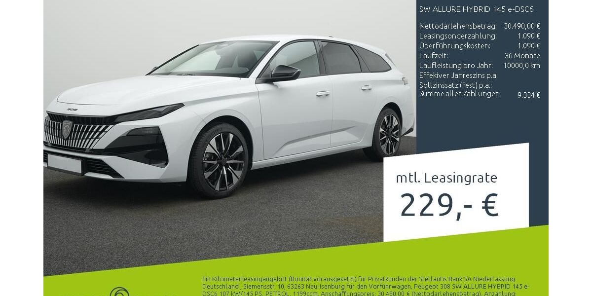 Peugeot 308 3.200 km 30.790 &euro; Münster - Amelsbüren 48163