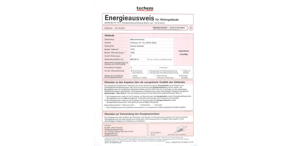 Etagenwohnung Oelde - 3 Zimmer, 77 m&sup2;, 770&euro; | Angebot:26048902