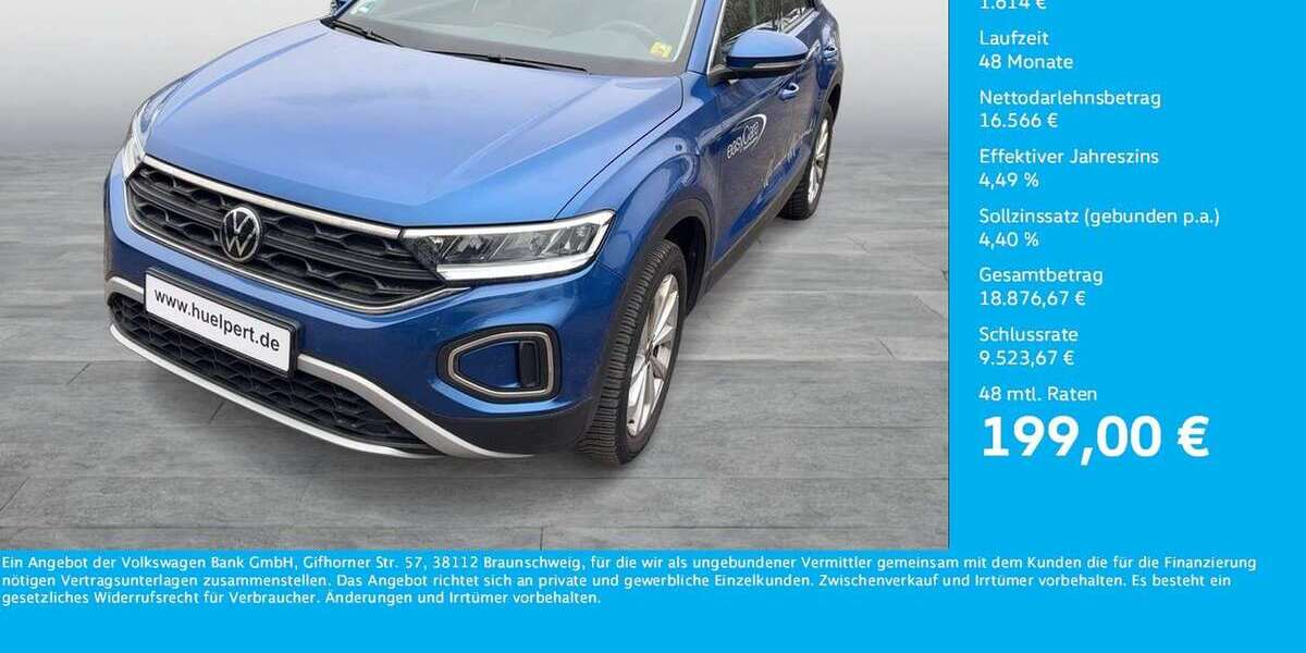 VW T-Roc 78.365 km 18.180 &euro; Unna 59423