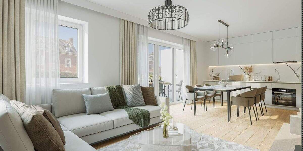 Etagenwohnung Münster Mauritz - 3 Zimmer, 85 m&sup2;, 625.000&euro; | Angebot:25736088