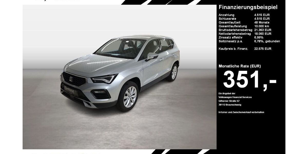 Seat Ateca 47.000 km 22.500 &euro; Oelde (Stromberg) 59302