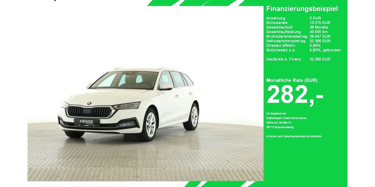 Skoda Octavia 82.072 km 22.355 &euro; Oelde (Stromberg) 59302