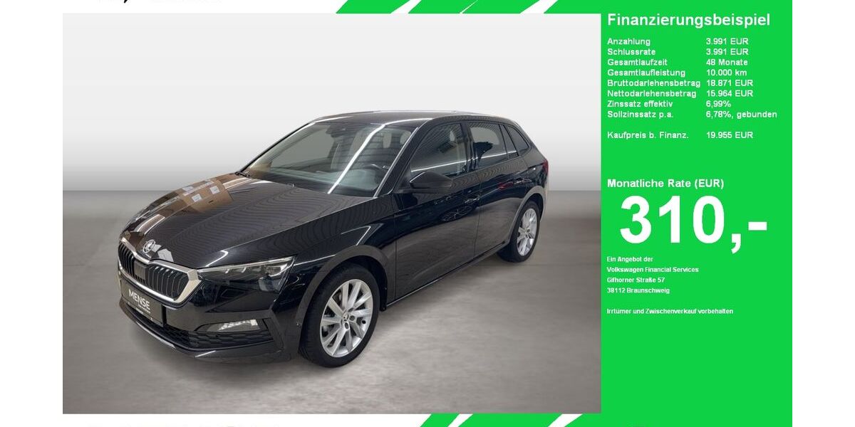 Skoda Scala 57.610 km 19.955 &euro; Oelde (Stromberg) 59302