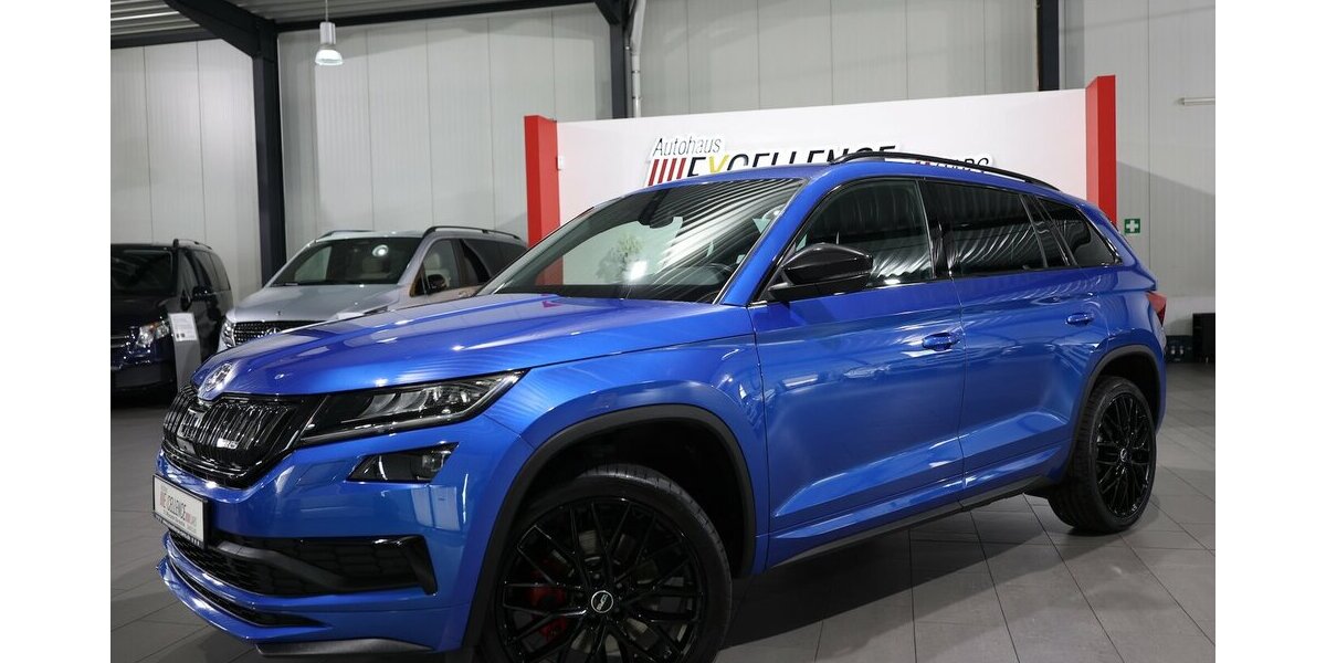 Skoda Kodiaq 2.0 TDI DSG 4x4 RS-SPORTPAKET BLUE+BLACK 145.000 km 26.444 &euro; Hamm 59077