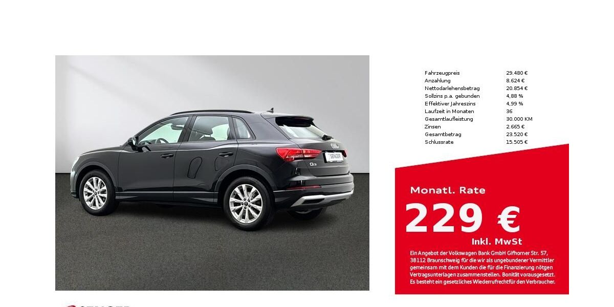 Audi Q3 68.600 km 29.480 &euro; Münster 48153