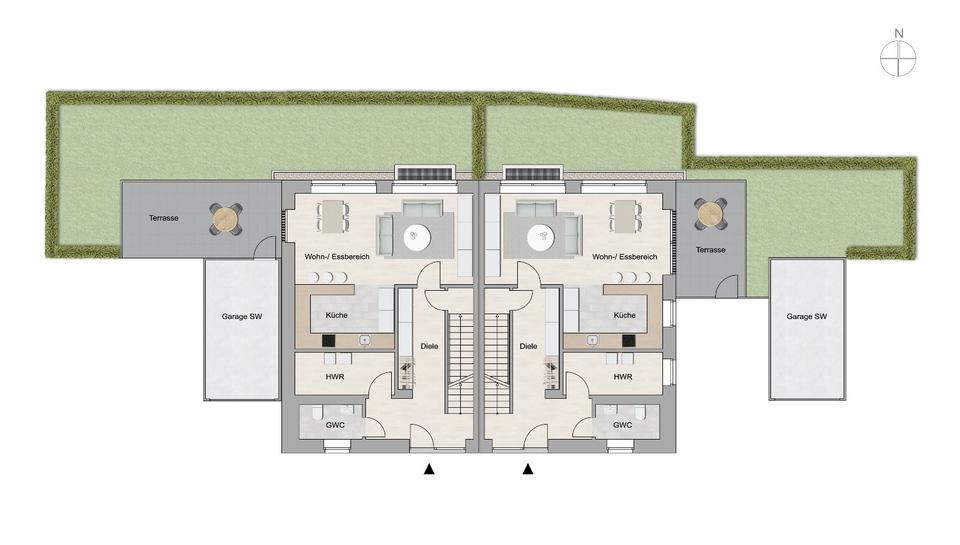 Doppelhaushälfte Hamm Berge - 525.700&euro; | Angebot:9123085