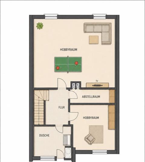 Reihenhaus Münster Berg Fidel - 6 Zimmer, 167 m&sup2;, 690.000&euro; | Angebot:27083241