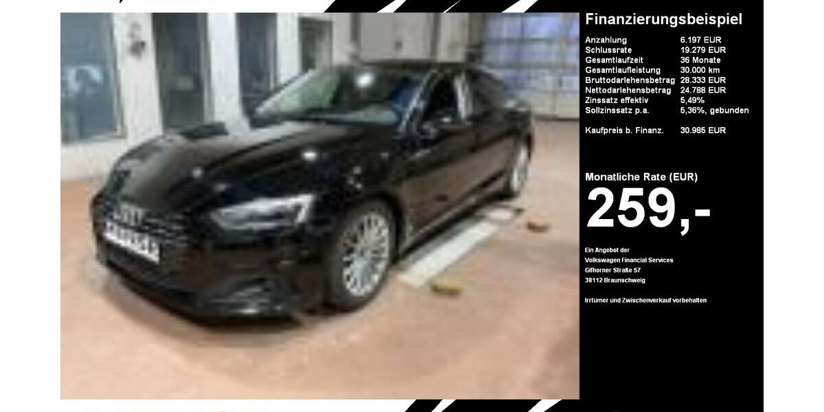 Audi A5 51.721 km 30.500 &euro; Oelde (Stromberg) 59302