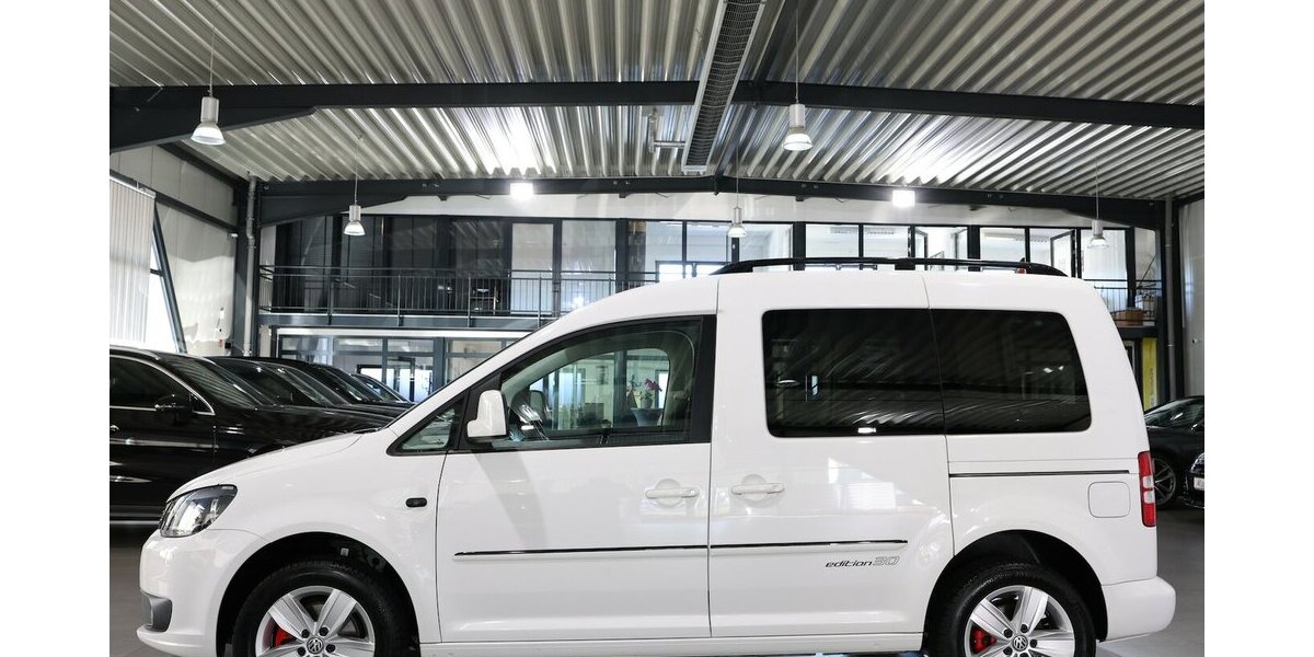 VW Caddy KOMBI 1.6 TDI DSG EDITION-30 WHITE & BLACK 144.000 km 15.111 &euro; Hamm 59077