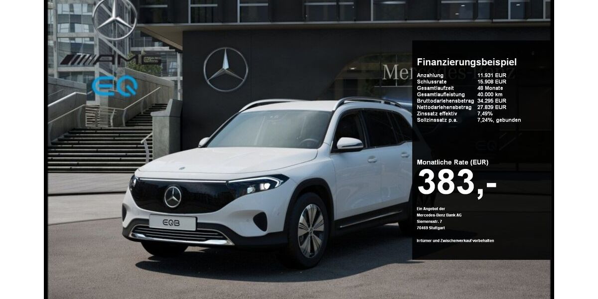 Mercedes-Benz EQB 19.290 km 38.980 &euro; Unna 59423
