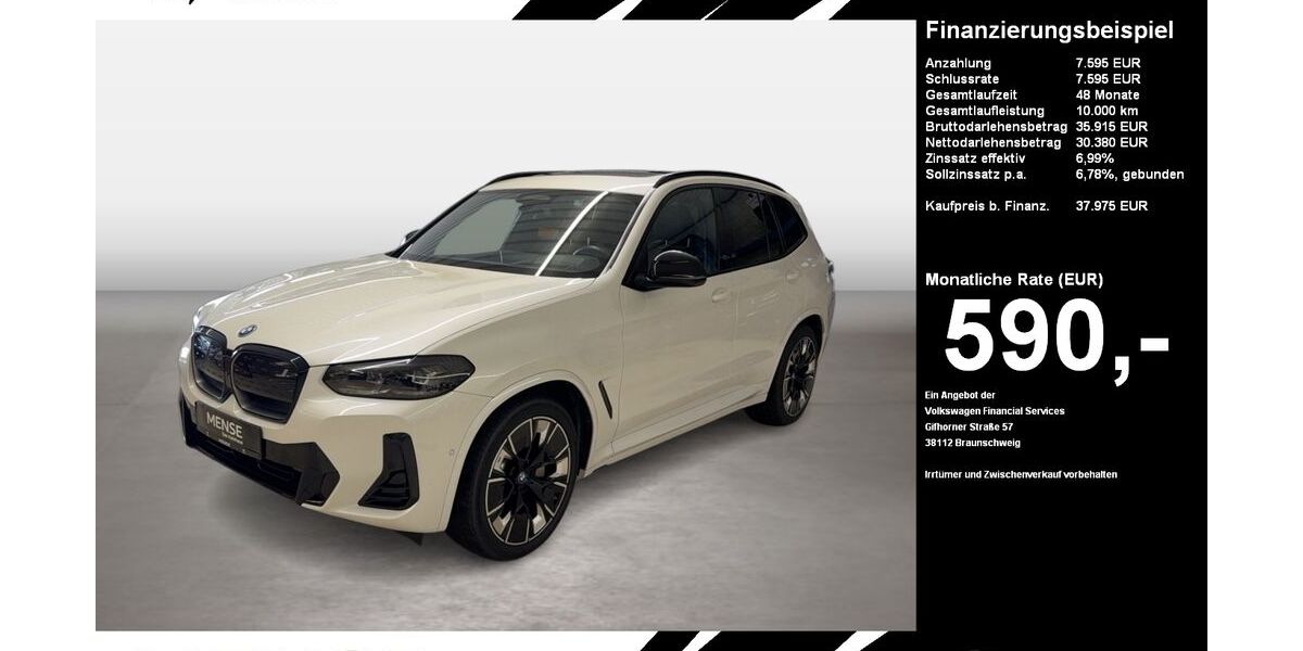 BMW iX3 86.964 km 37.975 &euro; Oelde (Stromberg) 59302