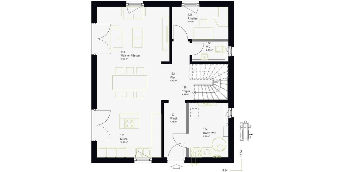 Einfamilienhaus Bad-Sassendorf Lohne - 4 Zimmer, 136 m&sup2;, 411.509&euro; | Angebot:26806404