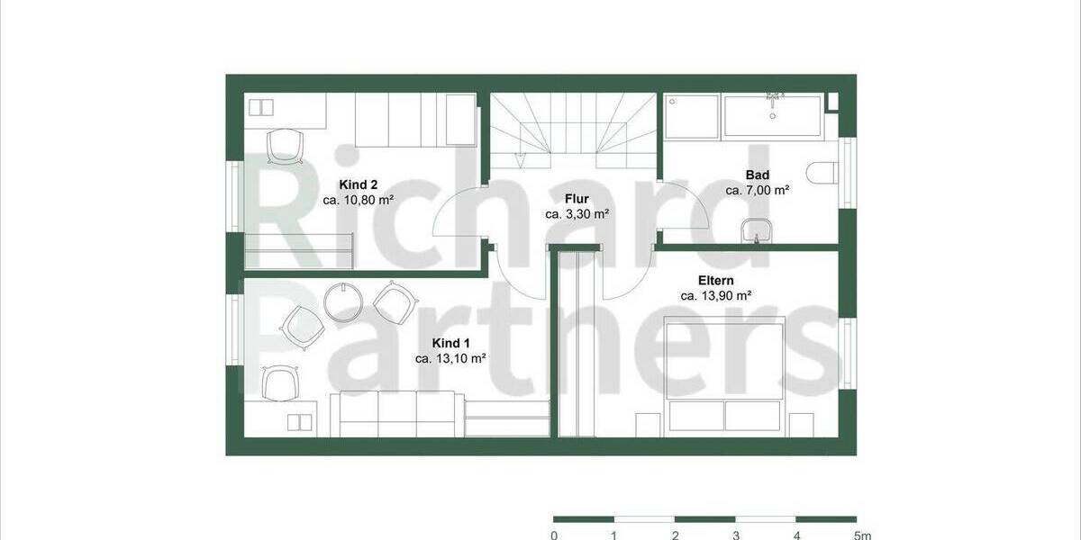 Reihenmittelhaus Beckum - 5 Zimmer, 103 m&sup2;, 285.000&euro; | Angebot:26658217