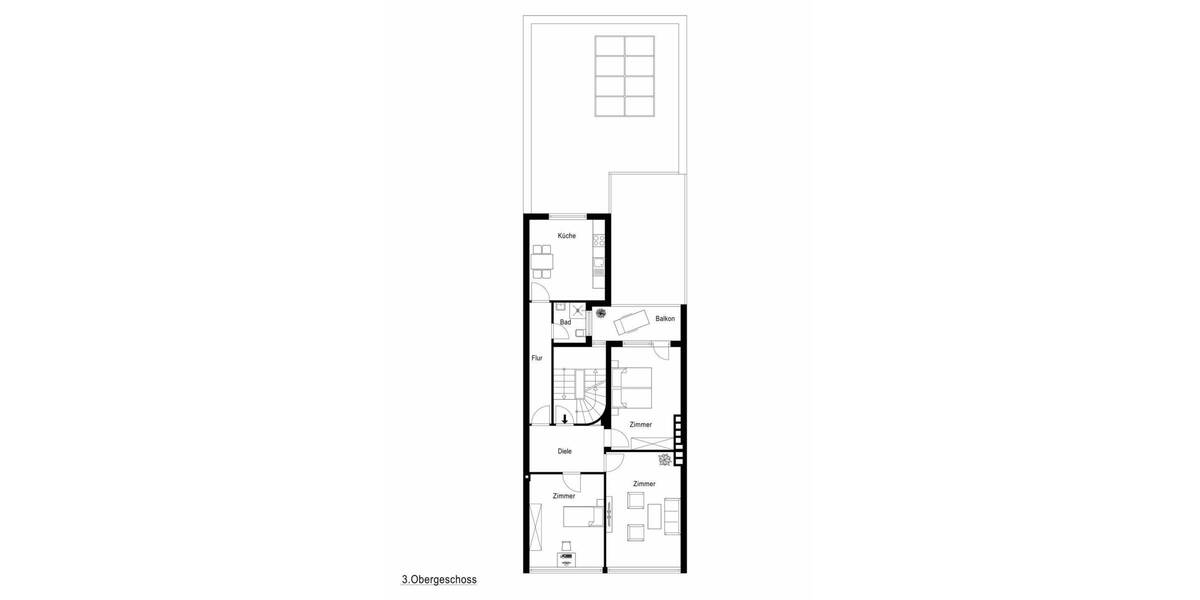 Etagenwohnung Münster Centrum - 1 Zimmer, 342 m&sup2;, 1.250.000&euro; | Angebot:26825718
