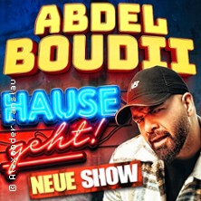 Abdel Boudii - Hause geht! 09.10.2026 Ufer Studios Münster