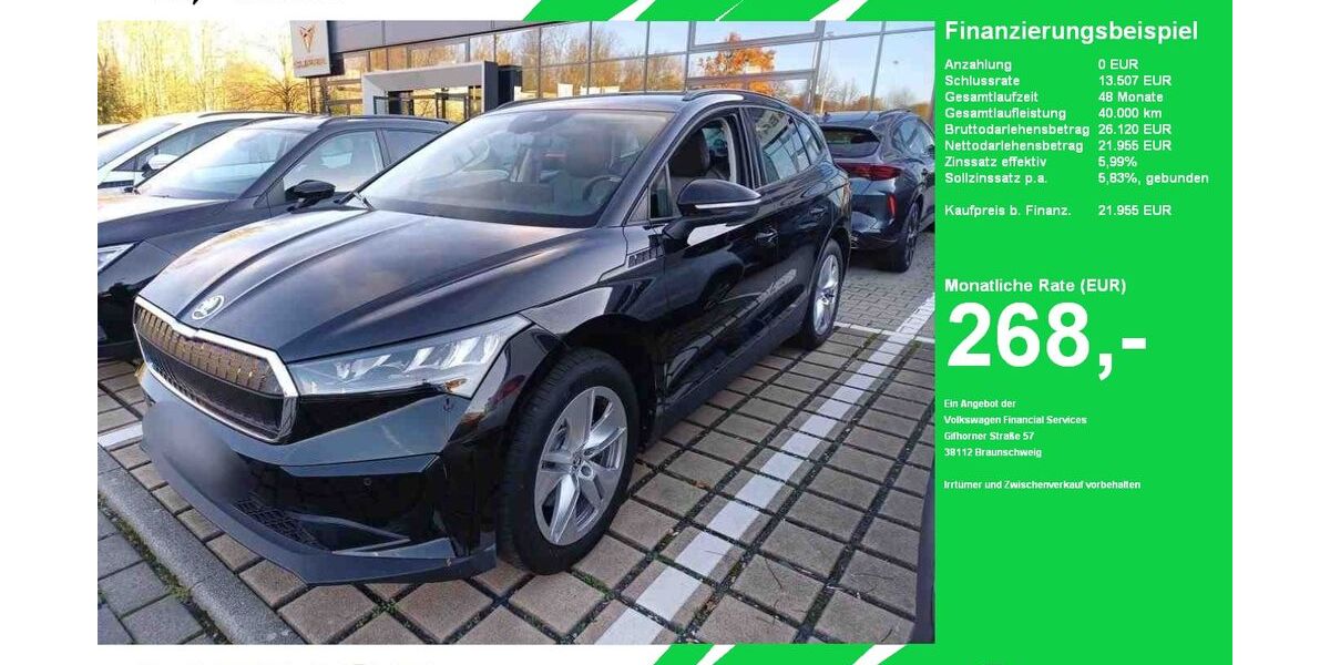 Skoda Enyaq 27.264 km 21.955 &euro; Oelde (Stromberg) 59302
